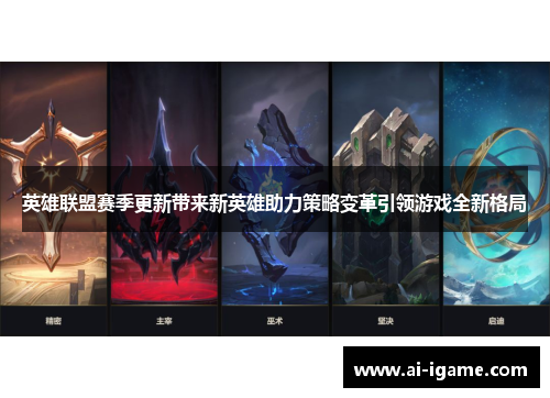 英雄联盟赛季更新带来新英雄助力策略变革引领游戏全新格局